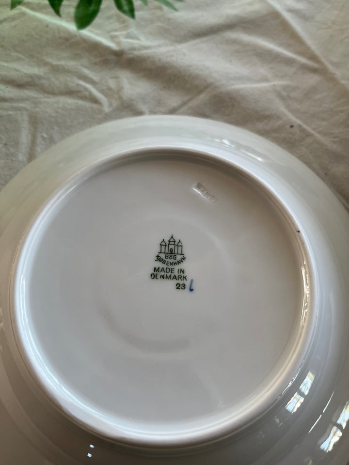 Porcelæn Dybe tallerkner  B&amp;G