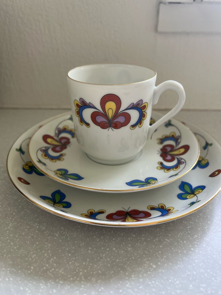 Porcelæn Kaffestel Porsgrund