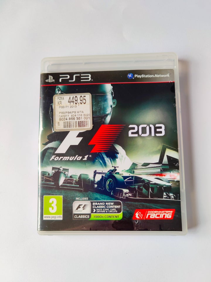 Formel 1 2013 ps3, PS3, racing