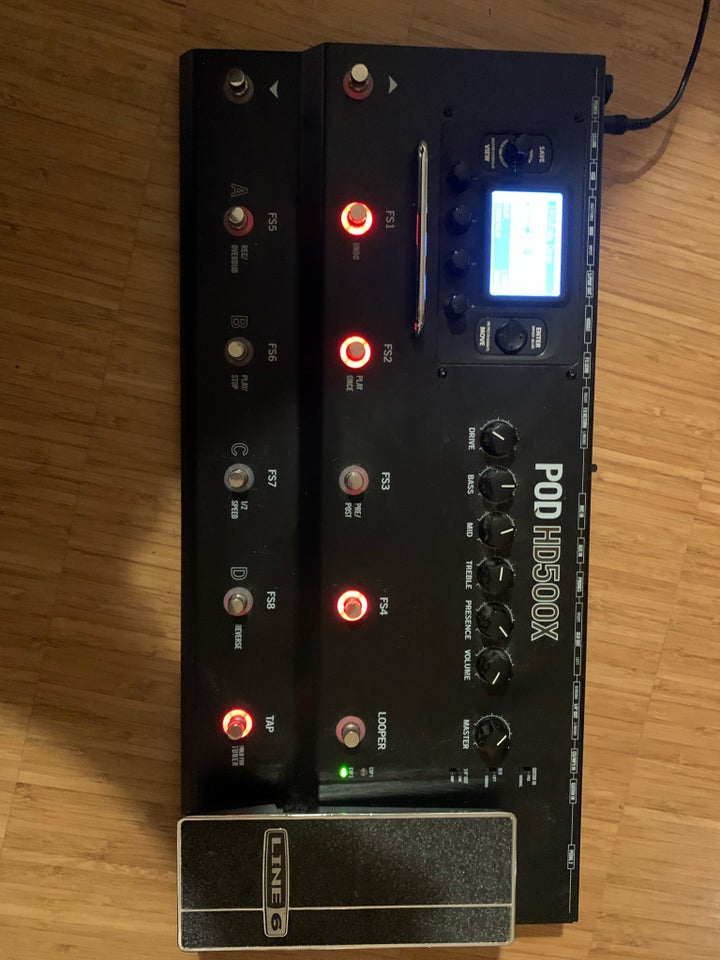 Line 6 Pod HD500x multieffect