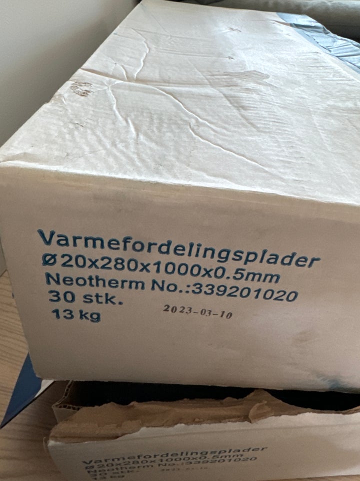 Varmefordelingsplade Neotherm