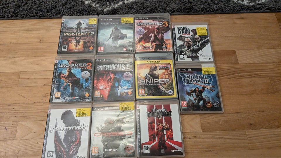 Ps3 spil collection PS3 action