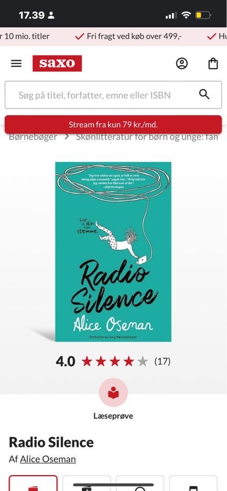 Radio silence, Alice Oseman,