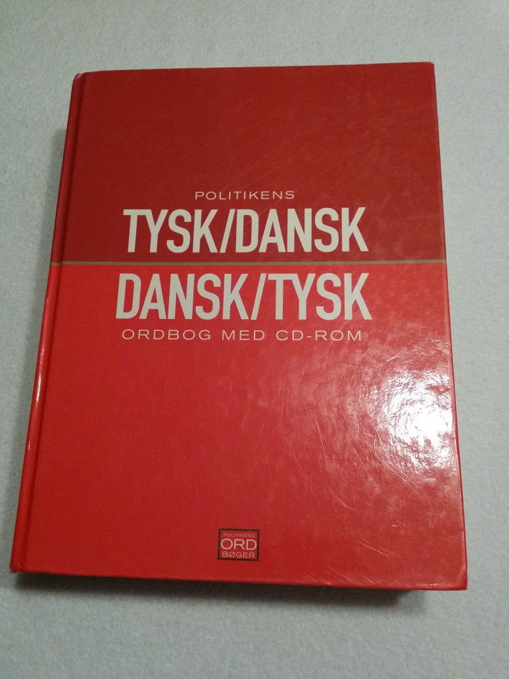 Tysk/Dansk og Dansk/Tysk ordbog,