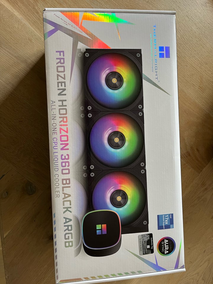 Vandkøling til CPU med RGB/Farver,