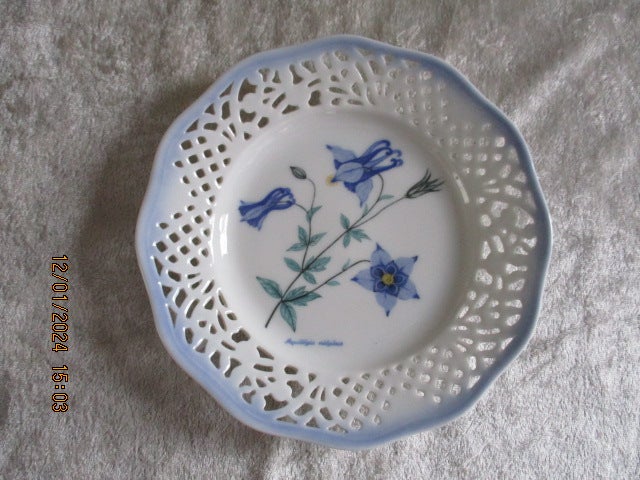 Porcelæn, Kagetallerkner,