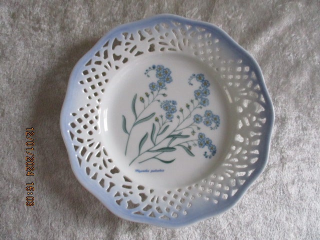 Porcelæn, Kagetallerkner,