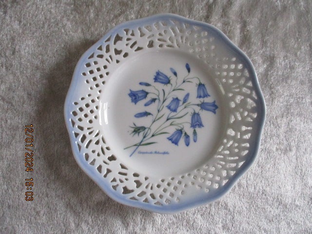 Porcelæn, Kagetallerkner,