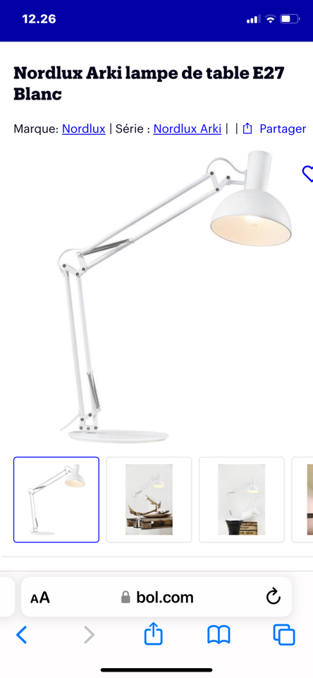 Arkitektlampe Nordlux