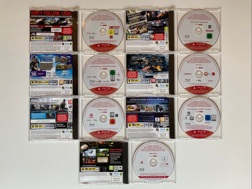 Promo Disks, PS3