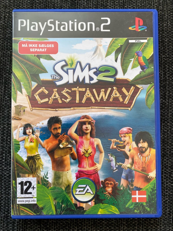 Sims2 Castaway, PS2, simulation