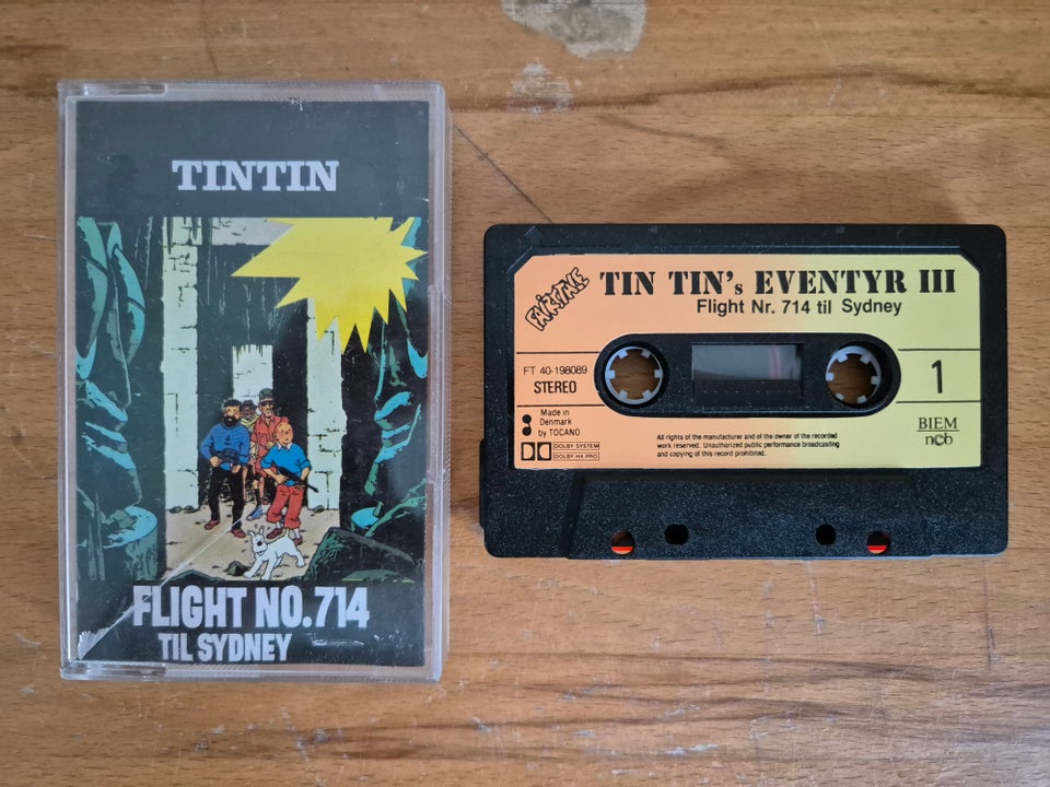 Bånd hørespil Tintin - Flight