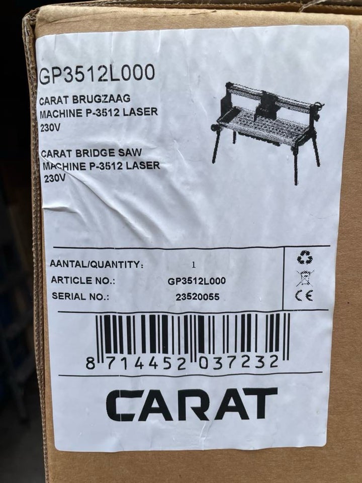 Carat Brosav P-3512 Laser 