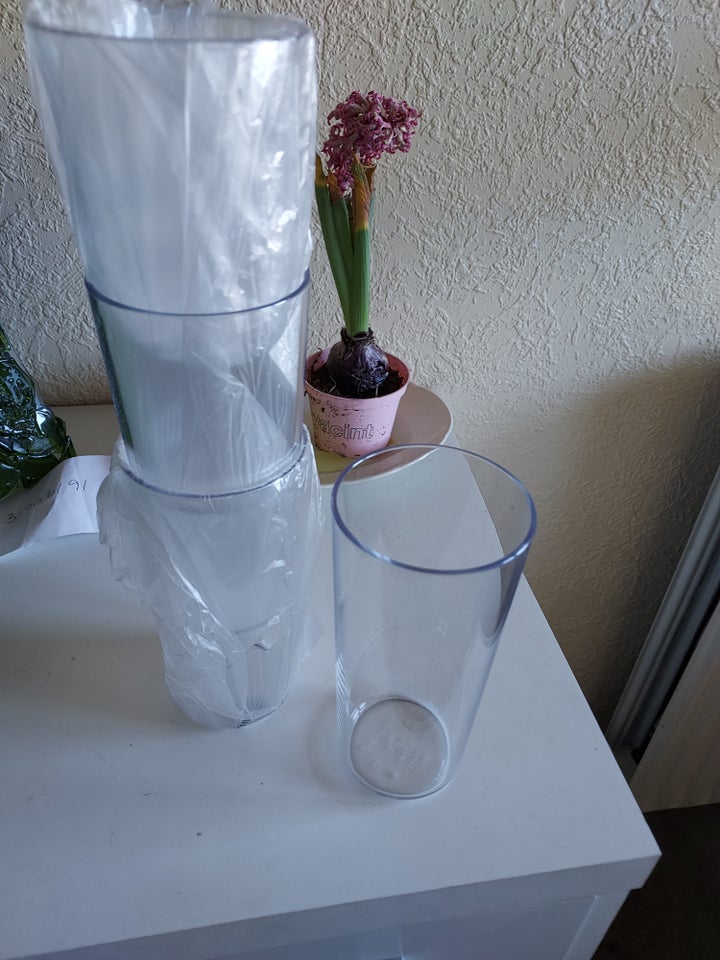 Plastik, Tupperware glas 4 stk,