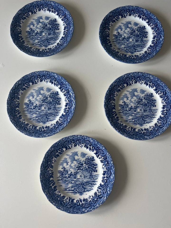 Porcelæn Desserttallerkener