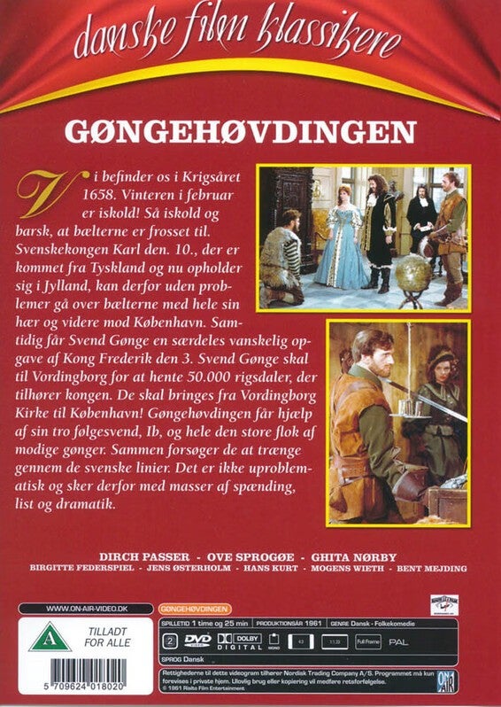 Gøngehøvdingen, instruktør