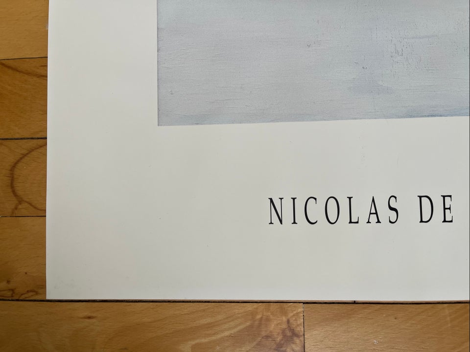 Plakat med måger, NICOLAS DE STAËL,