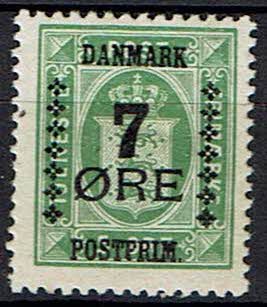 Danmark, ustemplet, variant