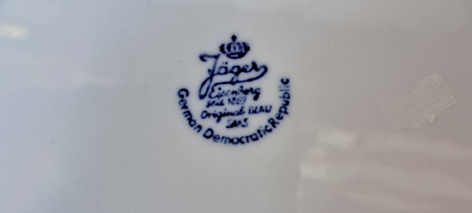 Porcelæn Middagstallerkner