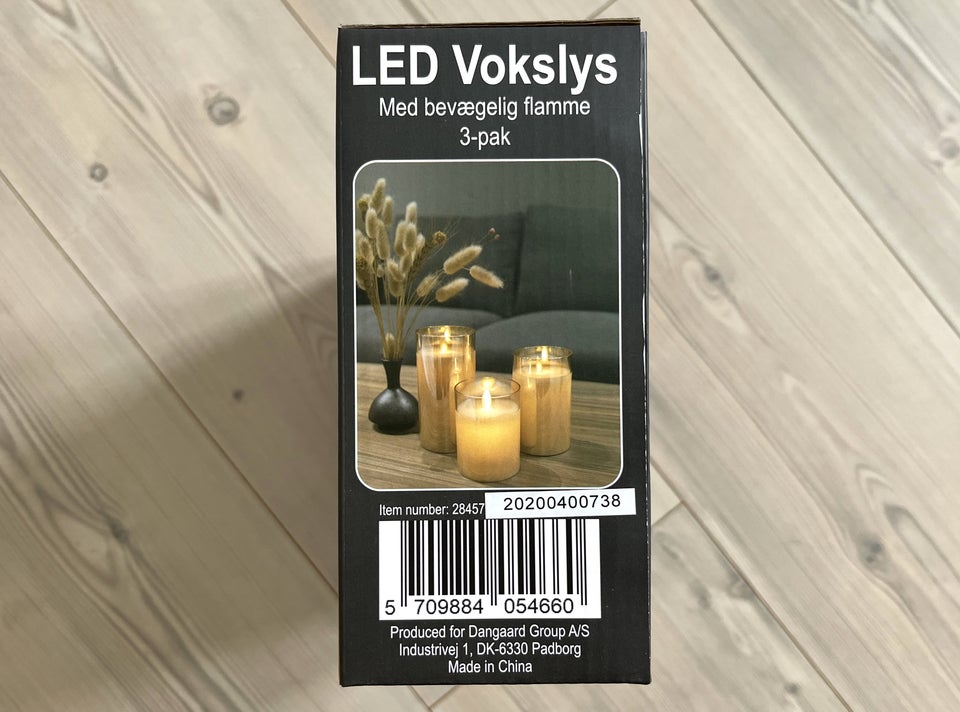 Ledys, Vokslys, LED vokslys