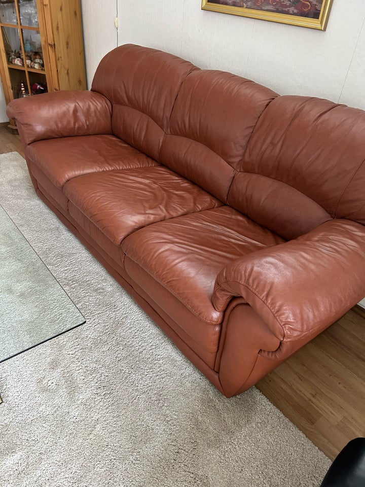 Sofa, læder