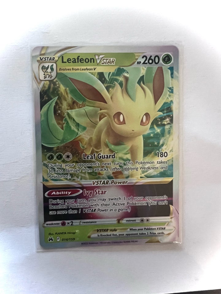 Samlekort, Leafeon vstar