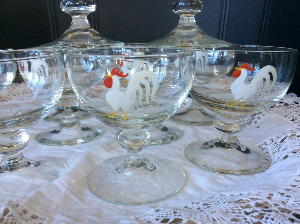 Glas Gamle cocktailglas med