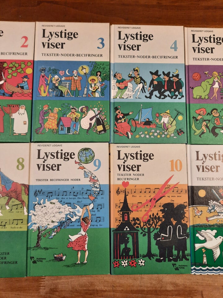 Lystige Viser 1-12 (m. 10