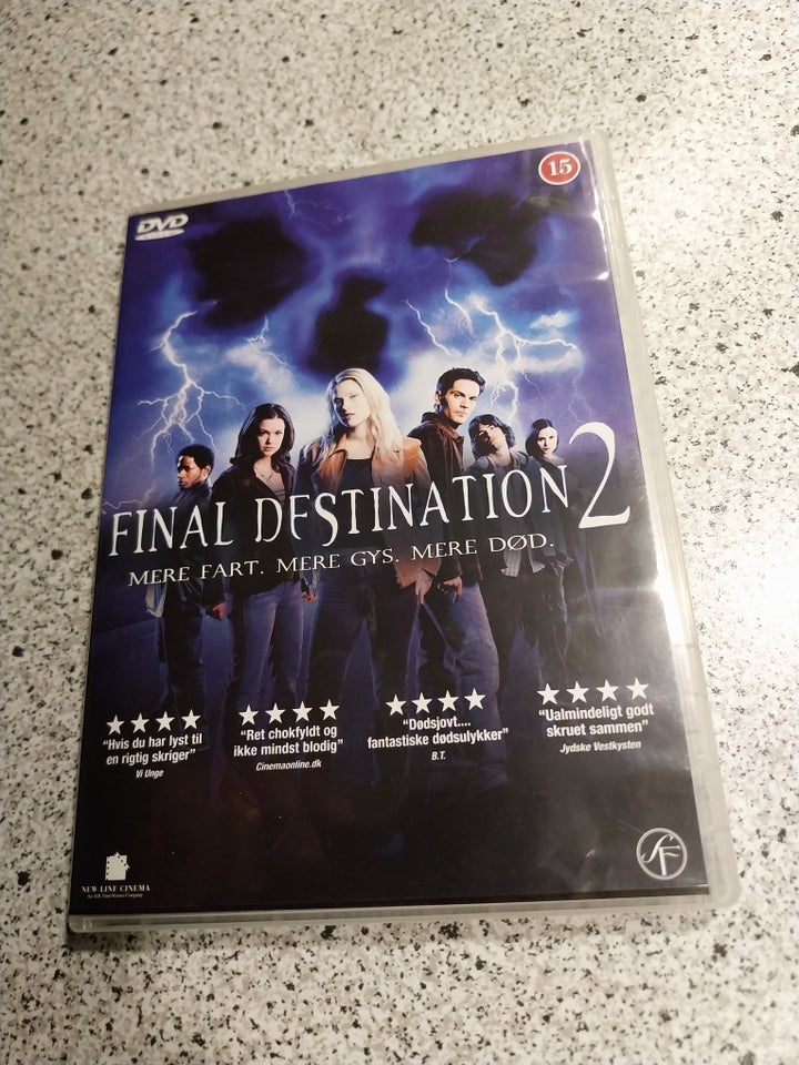 Final Destination 2 DVD gyser