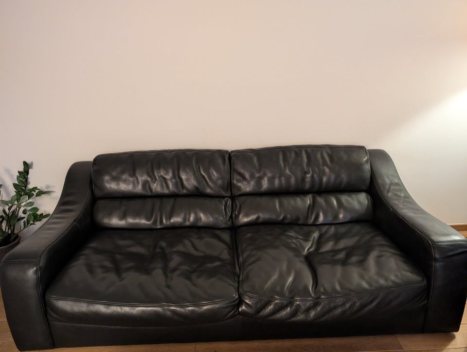 Sofa læder 3 pers