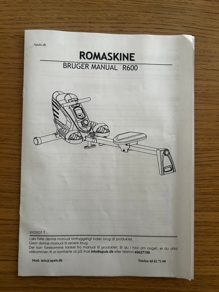 Romaskine Odin R600