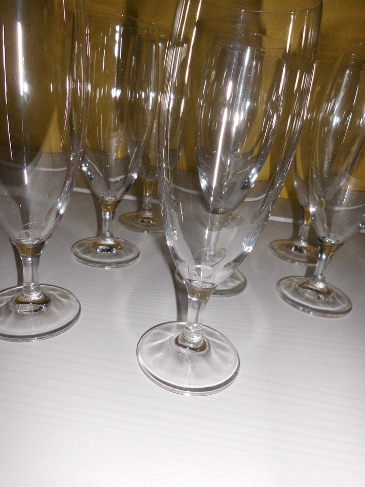 Glas, Champagne og shots glas,