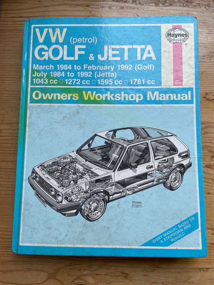 Vw golf og Jetta workshop manual ,