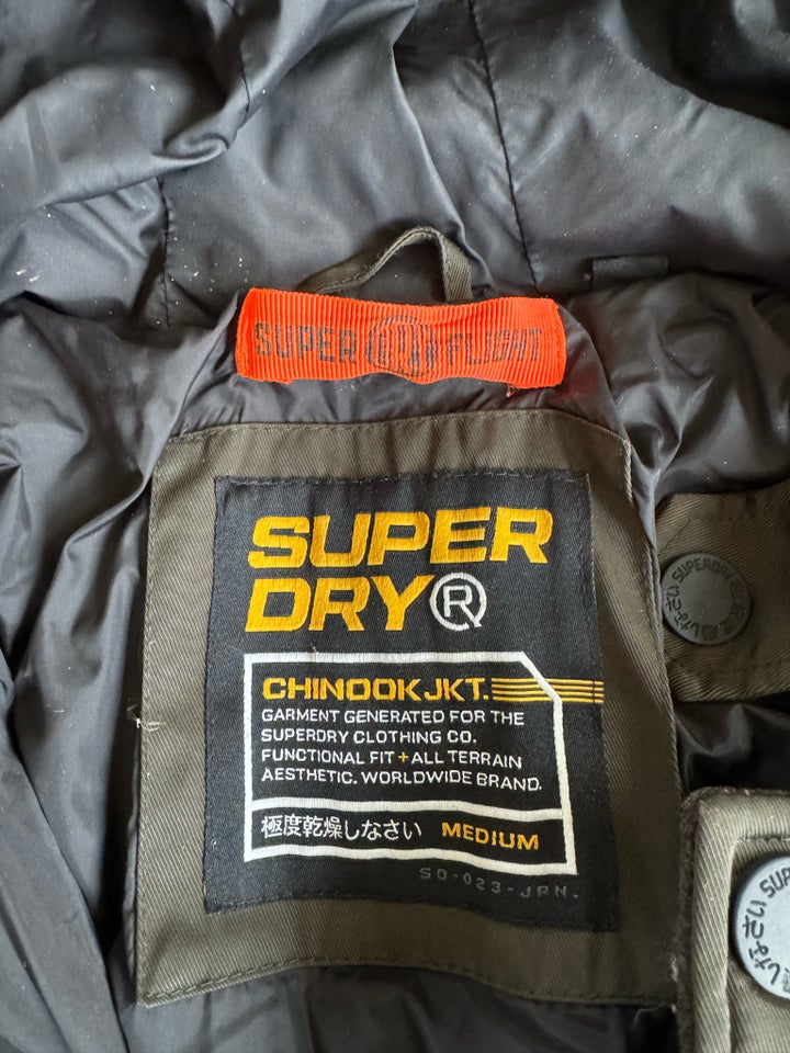 Dynejakke, str. 40, SuperDry