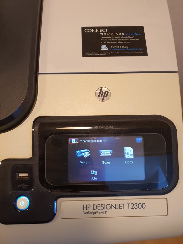 Blækprinter, multifunktion, HP