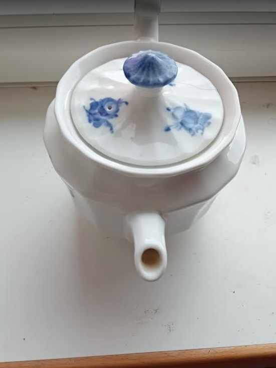 Porcelæn Blå blomst tekande