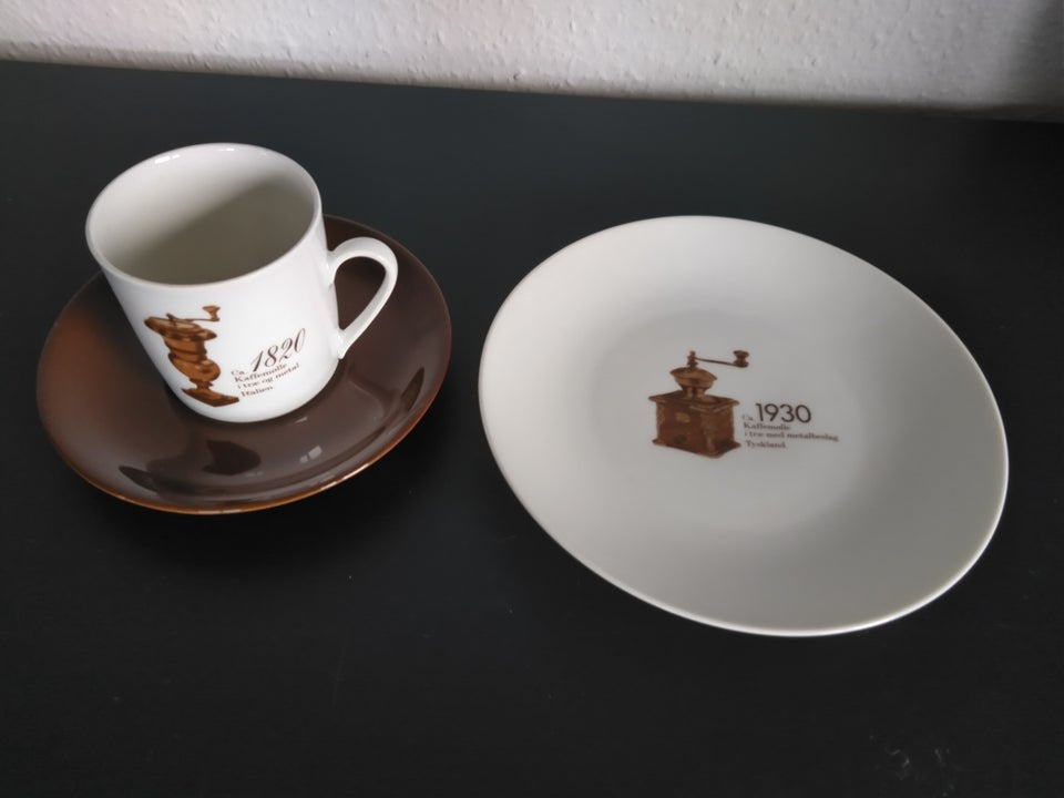 Porcelæn, Mokka stel kaffemøller