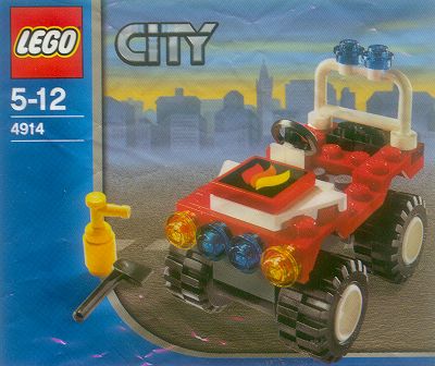 Lego City 4914 Fire Chief's Car