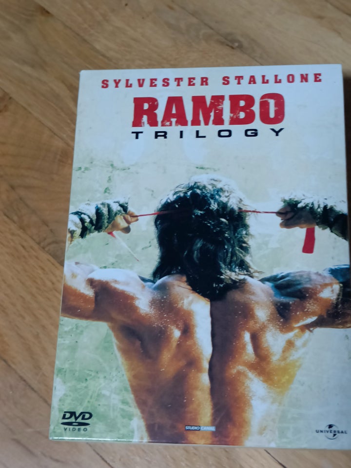 Rambo Trilogy, DVD, action