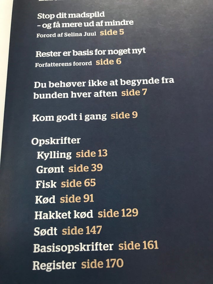 Mad til 2 dage, Mette Mølbak, emne: