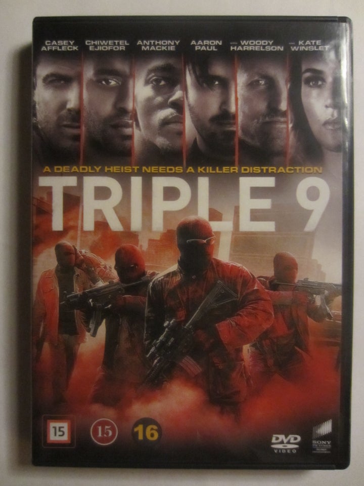 Triple 9, DVD, action