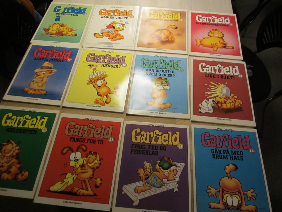 Garfield kæmpesamling 53 stk,