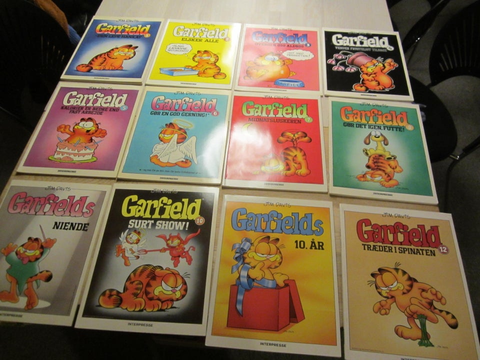 Garfield kæmpesamling 53 stk,