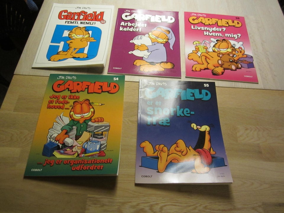 Garfield kæmpesamling 53 stk,