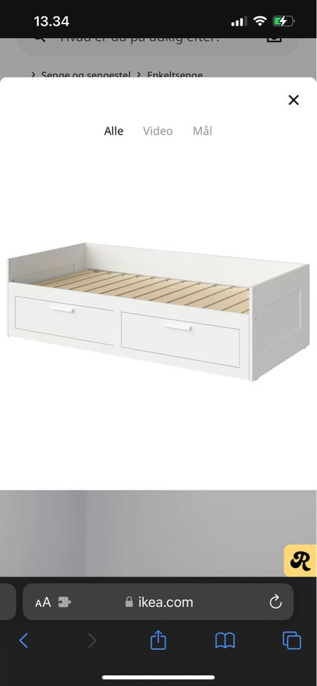 Sengeramme, IKEA