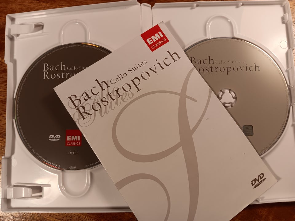 Bach: Cello Suites. Rostropovich,