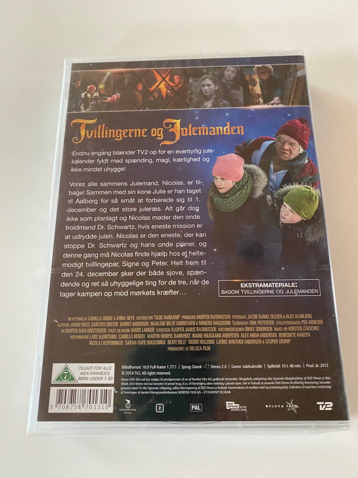 Tvillingerne og julemanden, DVD,