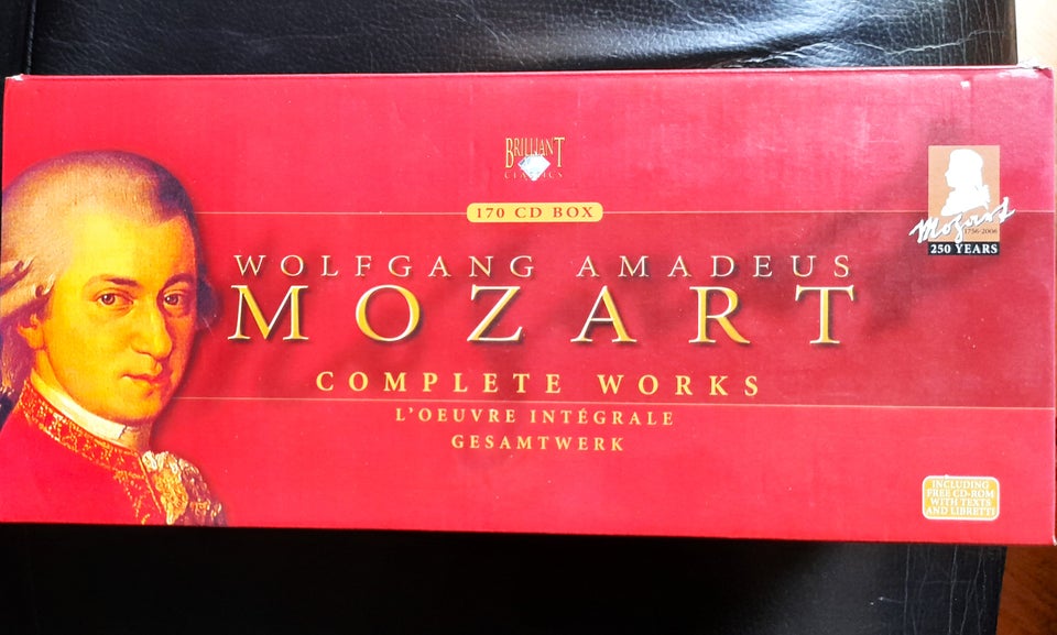 WOLFGANG AMADEUS MOZART: COMPLETE