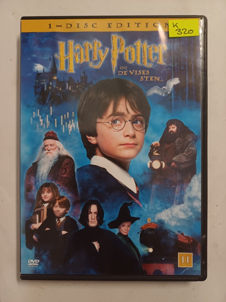 Harry Potter og De Vises Sten, DVD,