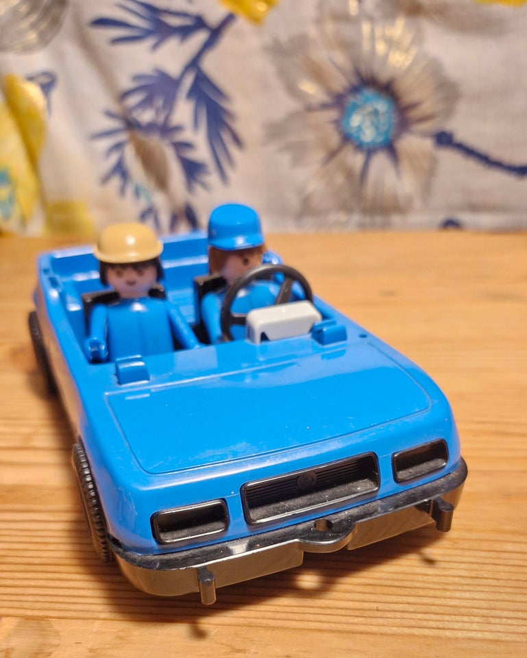 Playmobil Blå bil årg 1976,